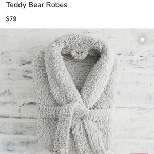 Pottery Barn Teddy Bear Robe